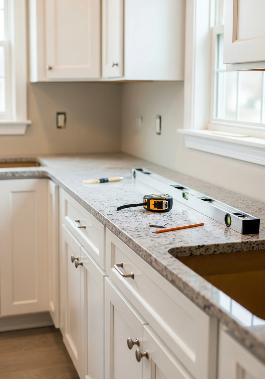 Oakdale NY kitchen remodeling project showcasing modern cabinetry and countertops